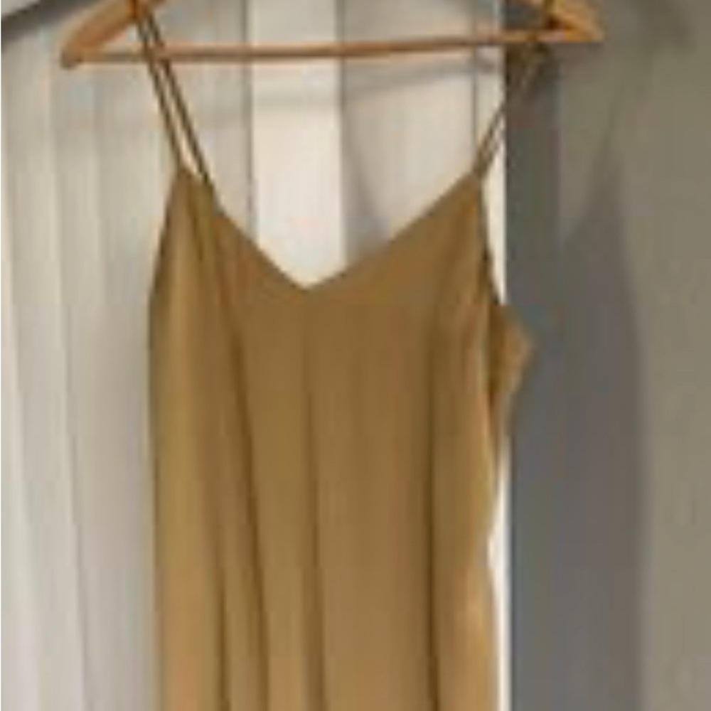 Long Olive Dress